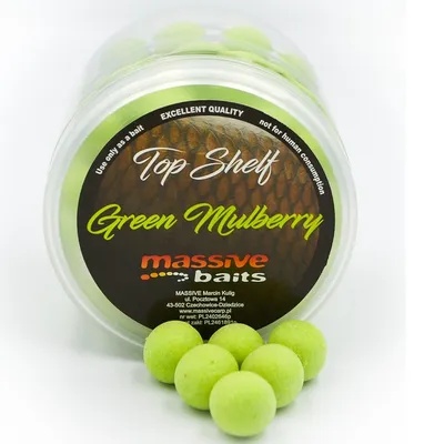 MASSIVE BAITS POP UPS GREEN MULBERRY 14 MM PU025