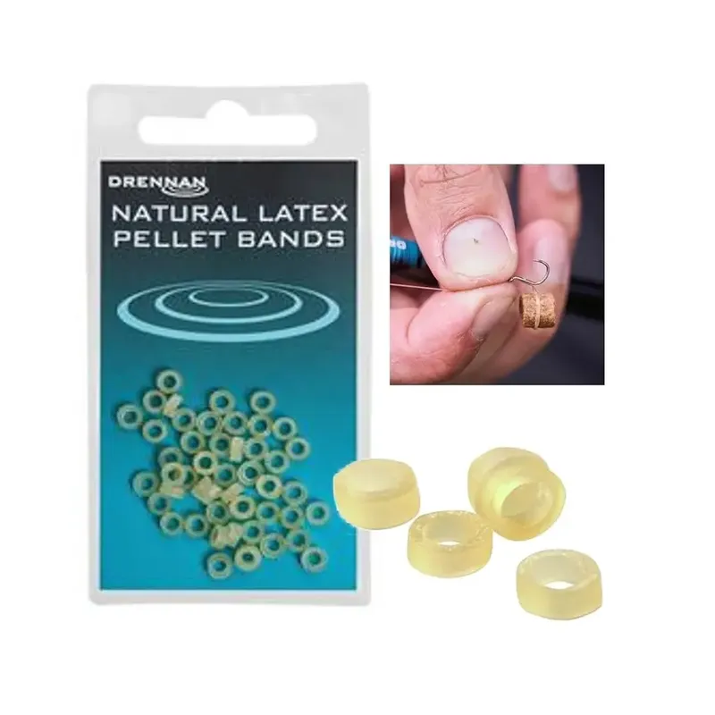 DRENNAN LATEX PELLET BANDS SMALL (3MM X 1MM) TGPB103