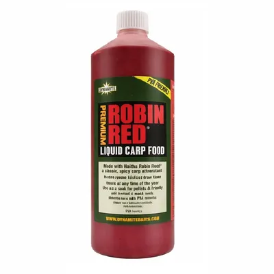 DYNAMITE BAITS PREMIUM LIQUID CARP FOOD ROBIN RED 1L DY335