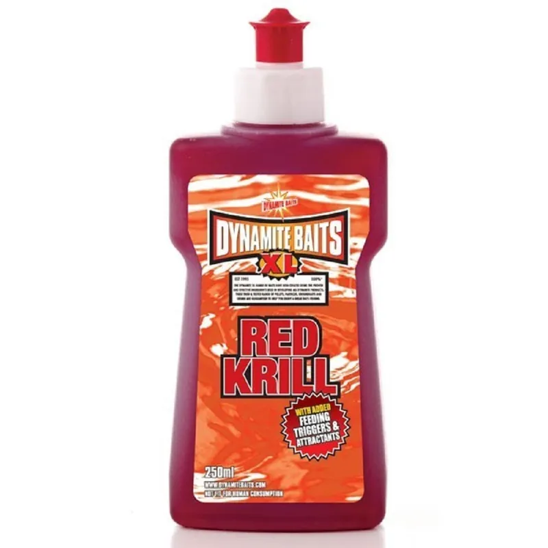 DYNAMITE BAITS LIQUID RED KRILL 250ML DY104