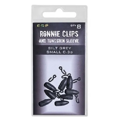 ESP RONNIE CLIP AND TUGNSTEN SLEEVE - SMALL, SILT GREY ETRCTS03SG