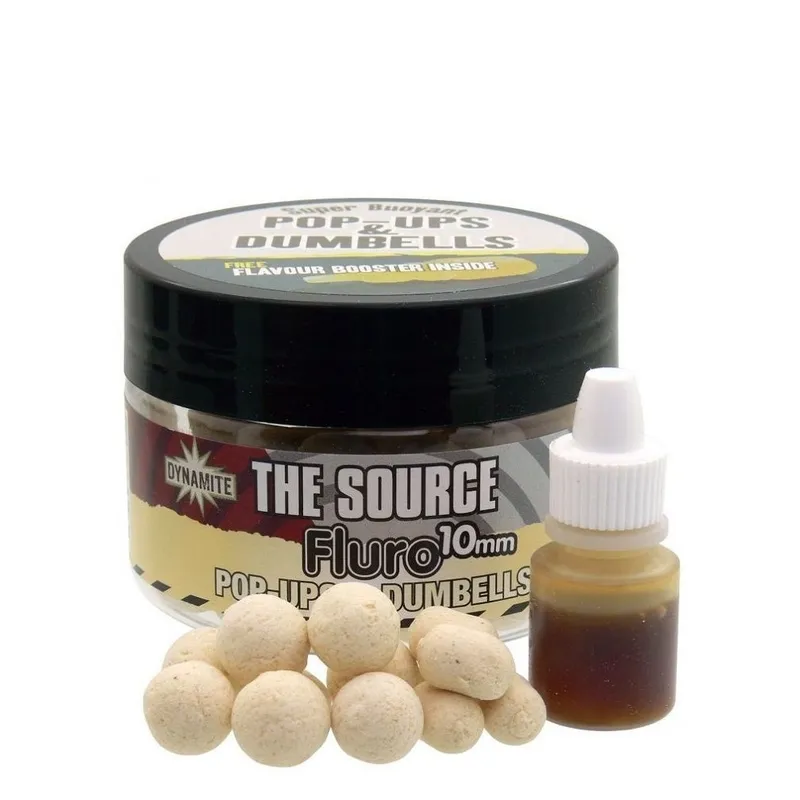DYNAMITE BAITS POP UPS THE SOURCE FLURO 10MM DY055