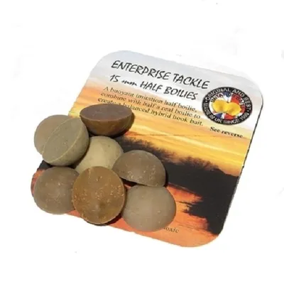 ENTERPRISE TACKLE HALF BOILIES 15 MM ET70B