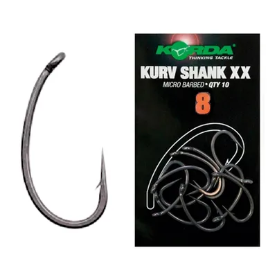 Korda Anzuelo Kurv Shank XX Size 8