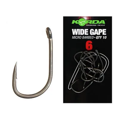 Korda Anzuelo Wide Gape Size 6