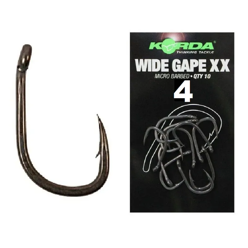 Korda Anzuelo Wide Gape XX Size 4