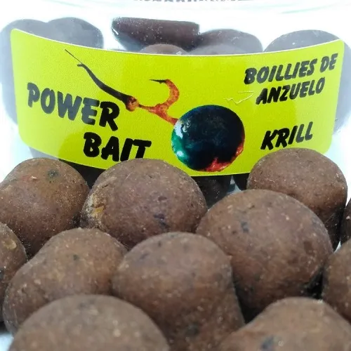 POWER BAITS BOILIES DE ANZUELO KRILL