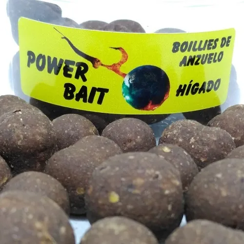 POWER BAITS BOILIES DE ANZUELO HIGADO