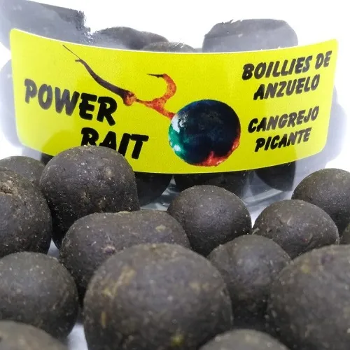 POWER BAITS BOILIES DE ANZUELO CANGREJO PICANTE