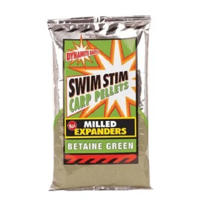 DYNAMITE BAITS SWIM STIM KOI MILLED EXPANDERS   Betaine Green
