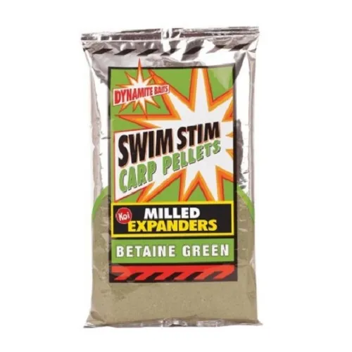 DYNAMITE BAITS SWIM STIM KOI MILLED EXPANDERS Betaine Green