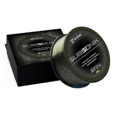 SONIK SUBSONIK MONOFILAMENTO   22 LB 0.38 MM  GREEN