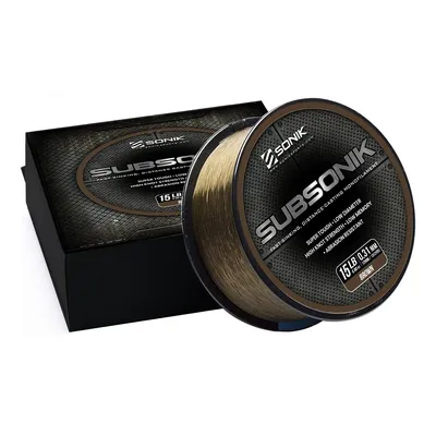 SONIK SUBSONIK MONOFILAMENTO   25 LB 0.41 MM  BROWN