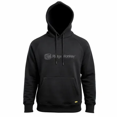 Ridgemonkey Apearel Dropback Microflex Hoody Black Size L