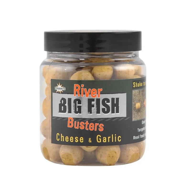 Dynamite Baits Big Fish River Hookbaits Cheese & Garlic 14mm