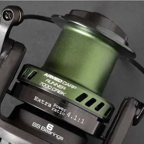 Cinnetic Carrete Armed Carp Runner 7000 CRBK