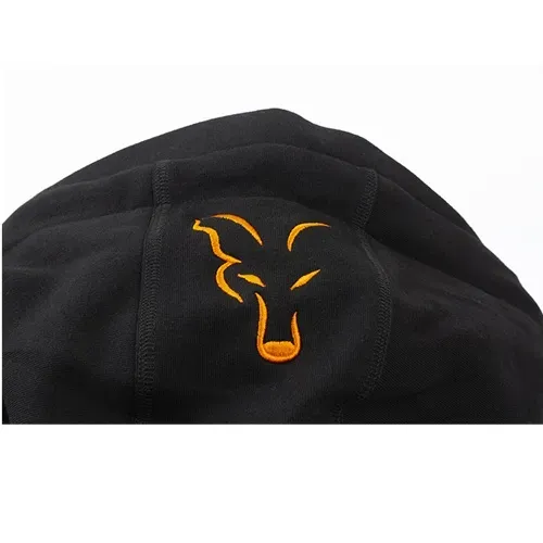 Fox Collection Black & Orange Hoodie Size 3XL