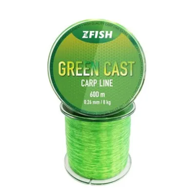 ZFISH GREEN CAST CARP LINE 0.34MM 14KG 600 M ZF-7432