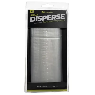 Ridgemonkey Disperse PVA Bags Small 60mm X 150mm