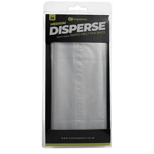 Ridgemonkey Disperse PVA Bags Medium 70mm X 150mm