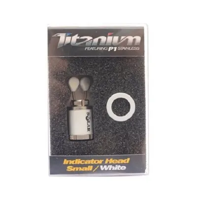 SOLAR TITANIUM INDICATOR HEAD LARGE WHITE