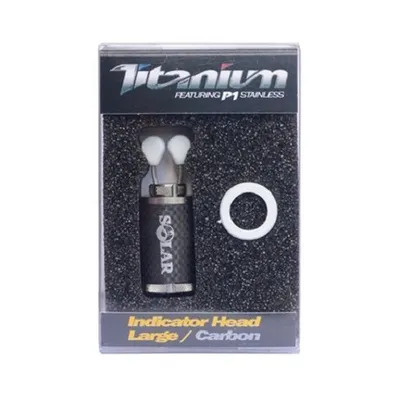 SOLAR TITANIUM INDICATOR HEAD LARGE CARBON