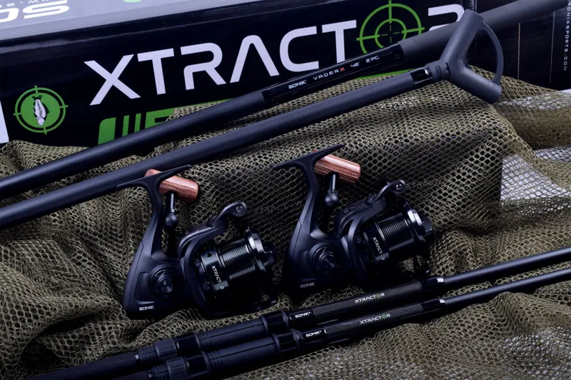 SONIK XTRACTOR CARP KIT CAÑAS 9' 3 LBRS JC0015