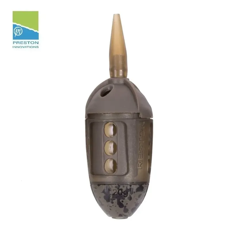 PRESTON INNOVATIONS ICS IN LINE MAGGOT FEEDER LARGE 30G P0040060
