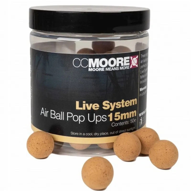 CC MOORE AIR BALL POP UPS LIVE SYSTEM 15MM 90007