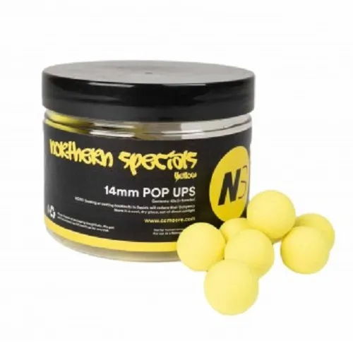 CC MOORE POP UPS NORTHERN SPECTORS NS1 18MM YELLOW 90344