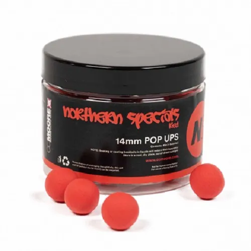 CC MOORE POP UPS NORTHERN SPECTORS NS1 +13 14MM RED 90336