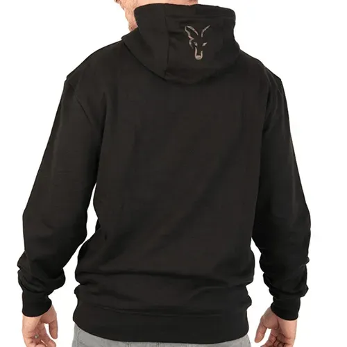 Fox Lightweight Pullover Hoody Black/Camo Print Size S
