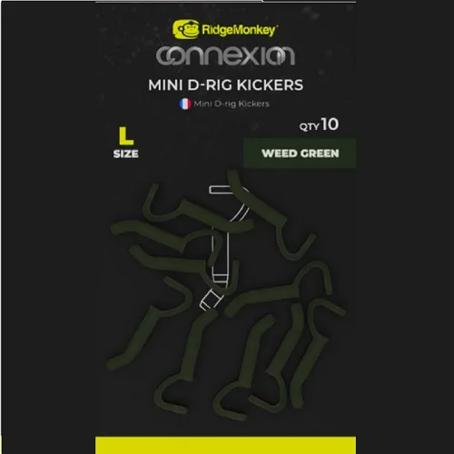 Ridgemonkey Connexion Mini D-Rig Kickers Weed Green Large