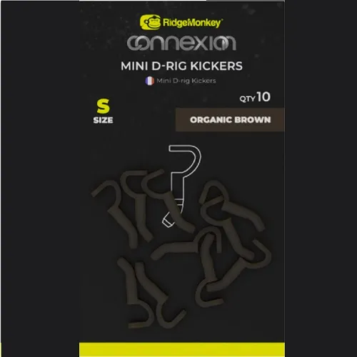 Ridgemonkey Connexion Mini D-Rig Kickers Organic Bromw Small