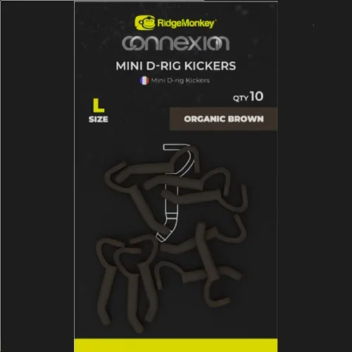 Ridgemonkey Connexion Mini D-Rig Kickers Organic Bromw Large