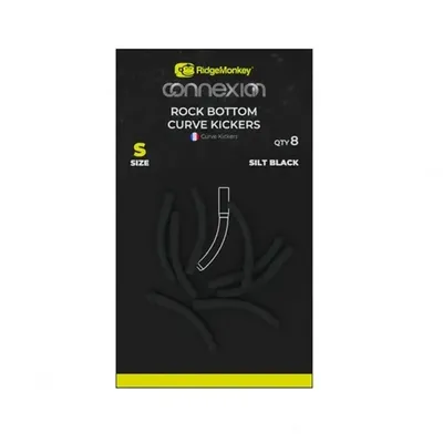 Ridgemonkey Connexion Rock Bottom Curve Kickers Silt Black Small