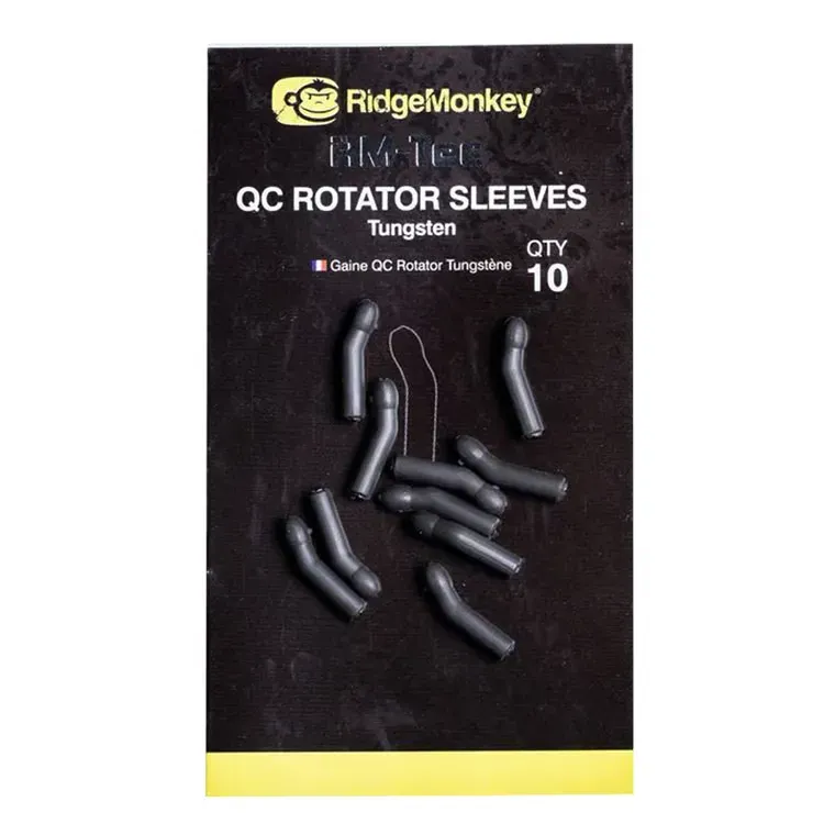 Ridgemonkey Connexion Rock Bottom QC Rotator Sleeves Silt Black Size L