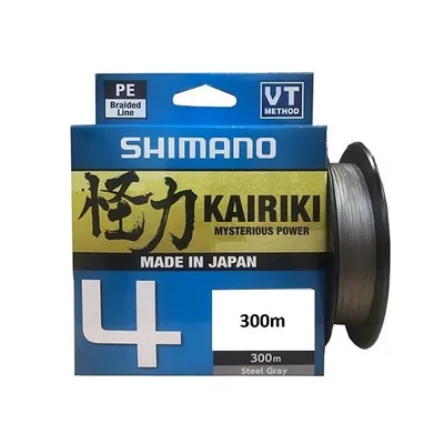 SHIMANO KAIRIKI 4 0.16MM 8.1KG 300M STEEL GREEN LDM64TE1516030G