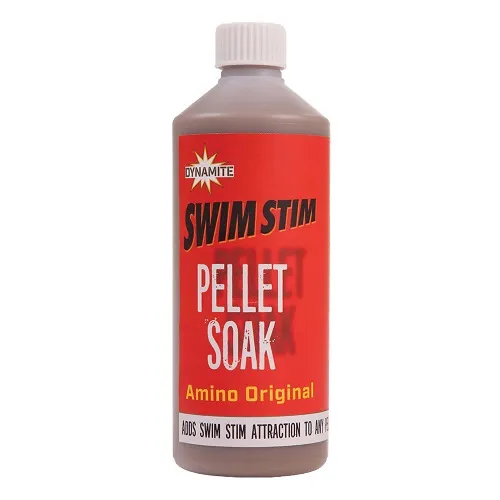 DYNAMITE BAITS SWIM STIM PELLETS SOAK AMINO ORIGINAL 500ML DY1421