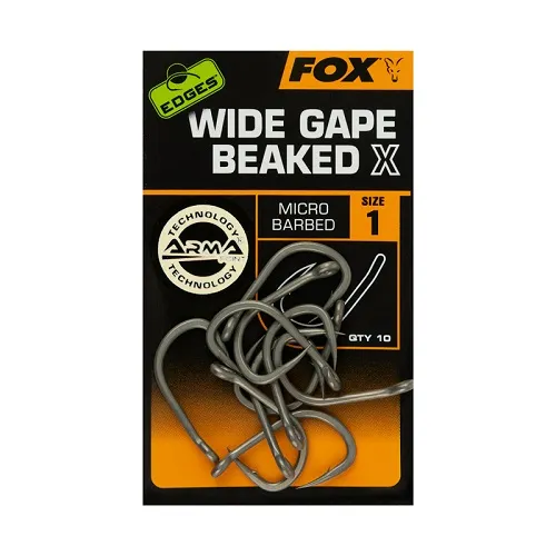 FOX EDGES WIDE GAPE BEAKED X SIZE 1 CHK224