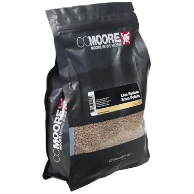 CC MOORE LIVE SYSTEM PELLETS 6MM 1KG 97561