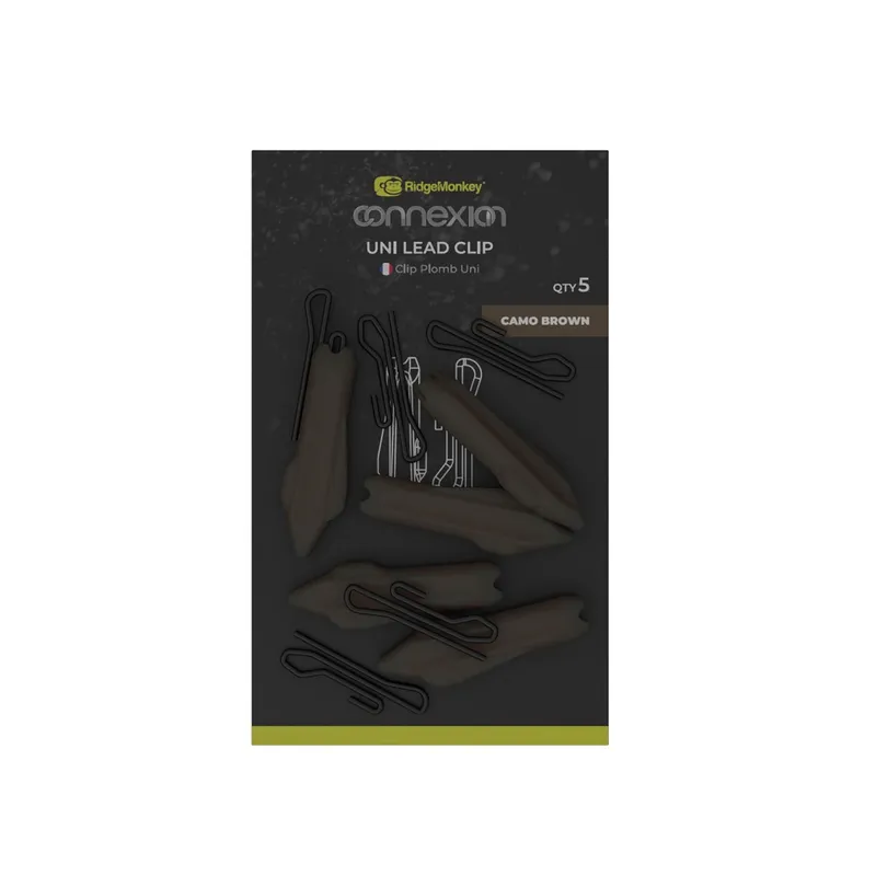 Ridgemonkey Connexion Uni Lead Clip Camo Brown