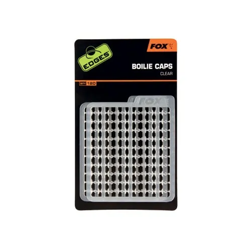 Fox Edges Boilie Caps Clear 120 Pcs
