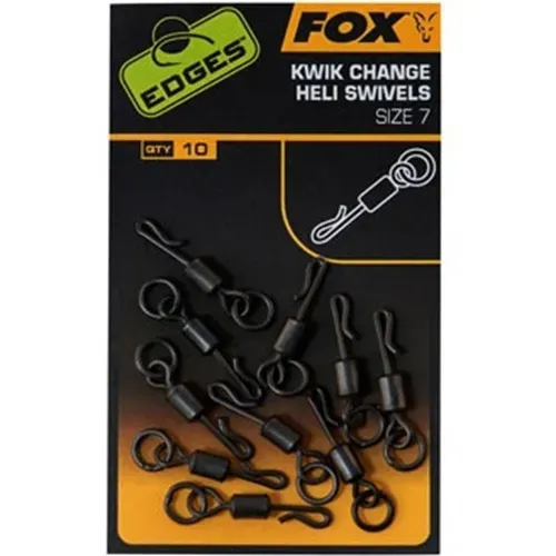 Fox Edges Kwik Change Heli Swivels Size7