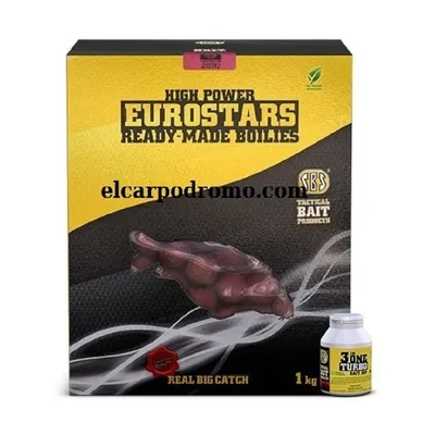 SBS BAITS EUROSTARS BOILIES SQUID OCTOPUS (20 MM) + DIP 60034
