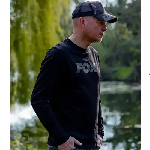 Fox Long Sleeve Black/Camo Shirt Size 3XL
