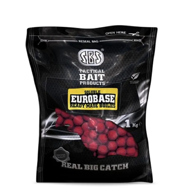 SBS BAITS SOLUBLE EUROBASE BOILIES SQUID OCTOPUS 20 MM 70012