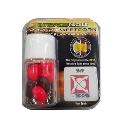 ENTERPRISE TACKLE POPUPS SWEETCORN LIVER ET13FCCL