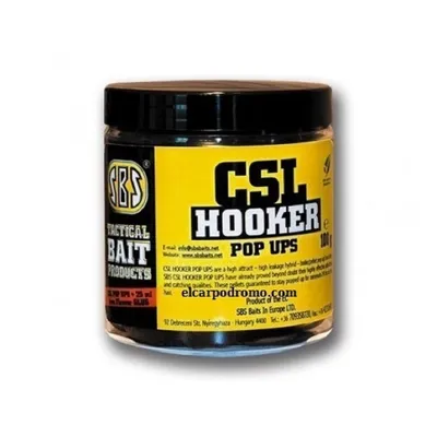 SBS CSL HOOKERS POP UP SQUID & OCTOPUS 16 MM (150 GR) + DIP (25 ML) 13503
