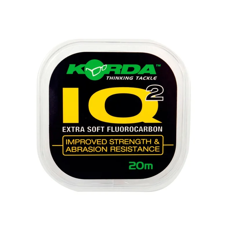 KORDA IQ2 FLUOROCARBON EXTRA SOLF 15Lb/0 40mm 20m KIQS15